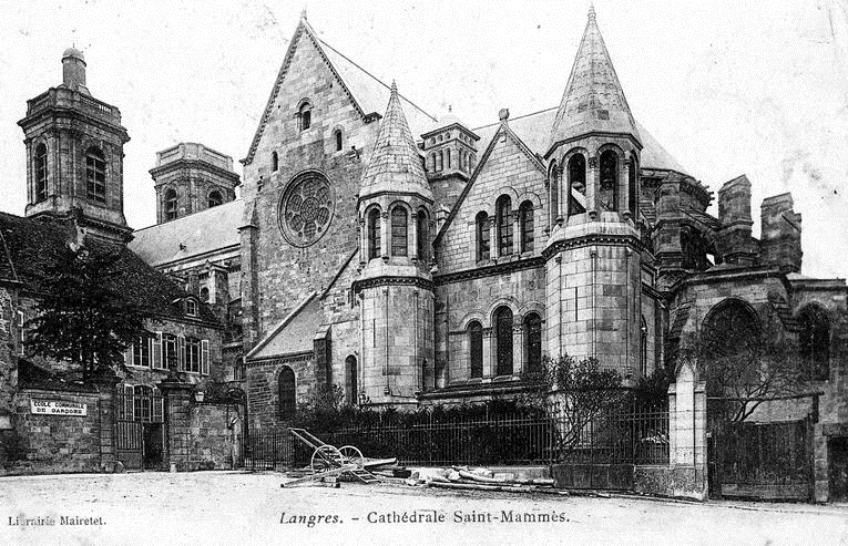 Καθεδρικός ναός της πόλης Langres στη Γαλλία.