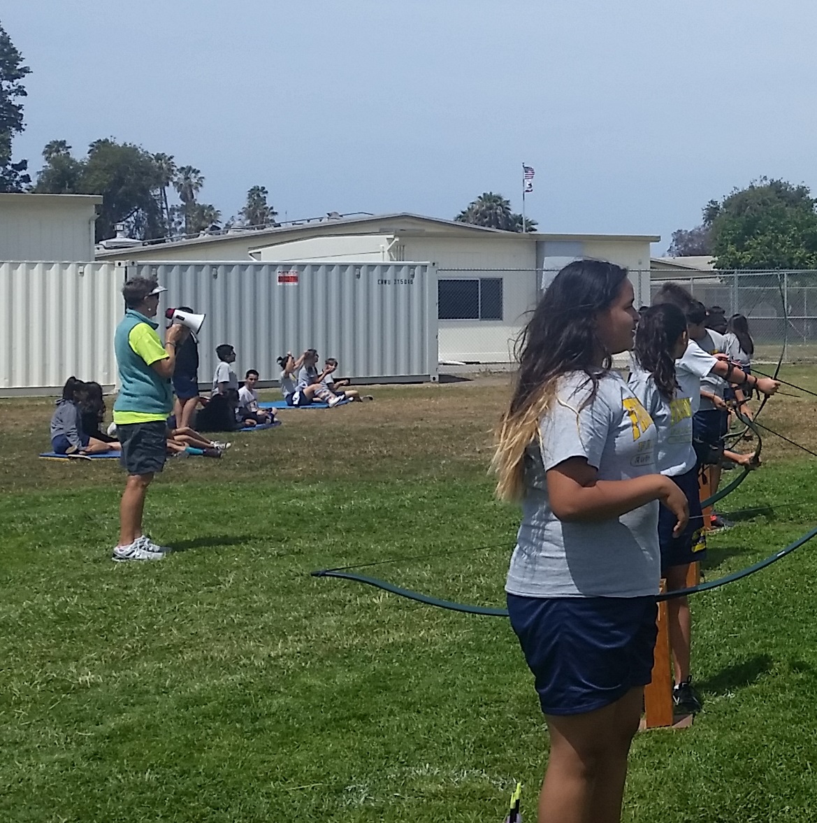 Fremont Middle School Academy of Environmental Science & Innovative Design Archery Class with