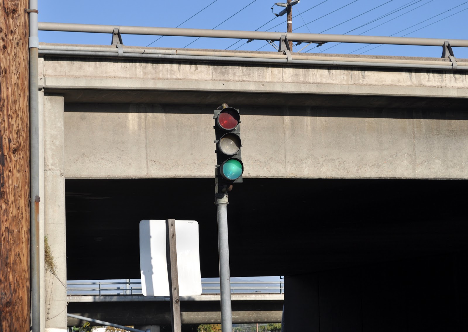 Just A Car Guy: Most useless stoplight I've ever found. It doesn't