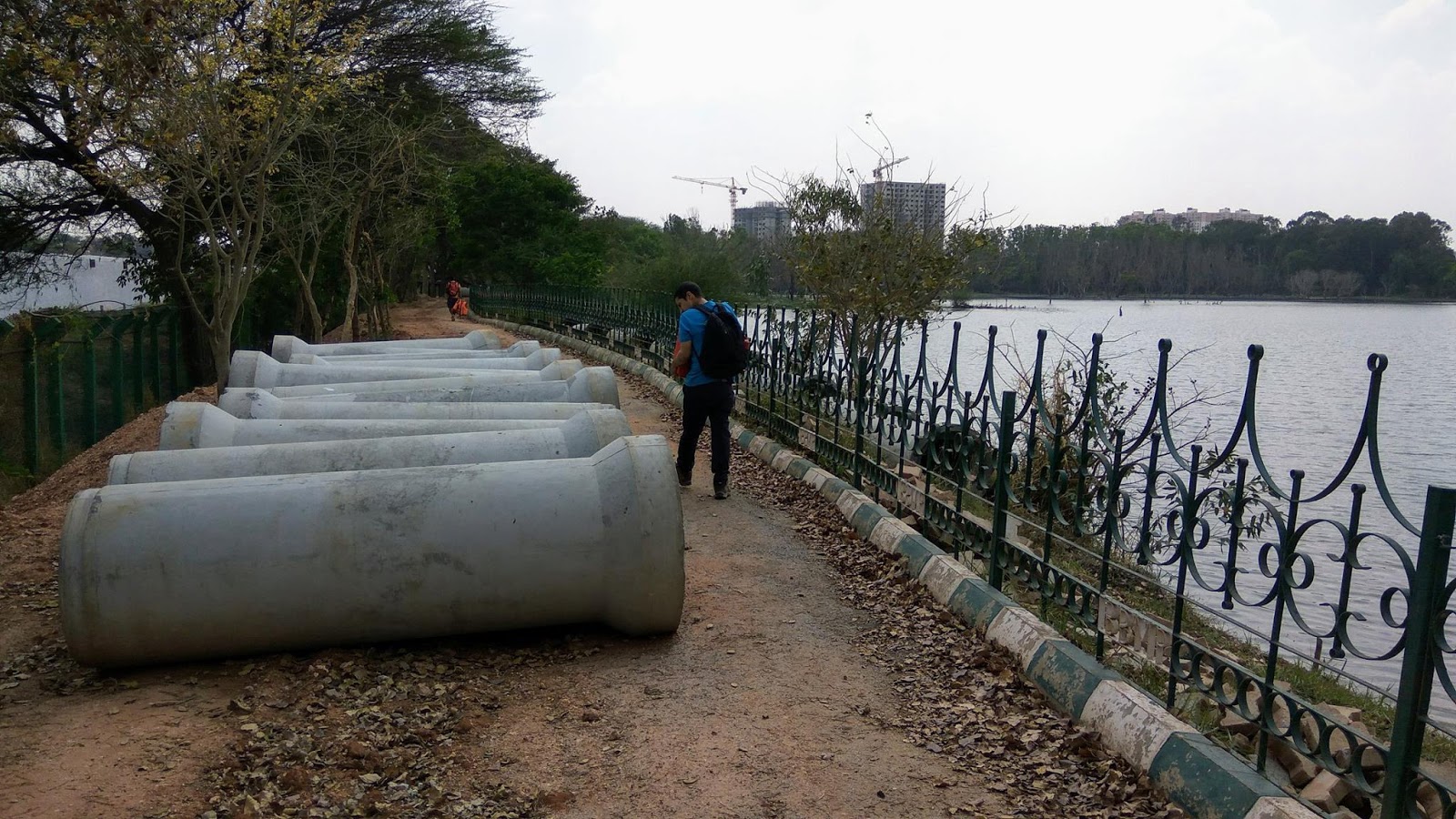 Visit to Kaikondrahalli Lake for collecting data (Part 2) March 10