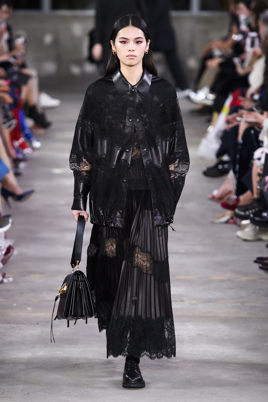Valentino Pre-Fall 2019 : Black on Black Outfit | Cool Chic Style Fashion