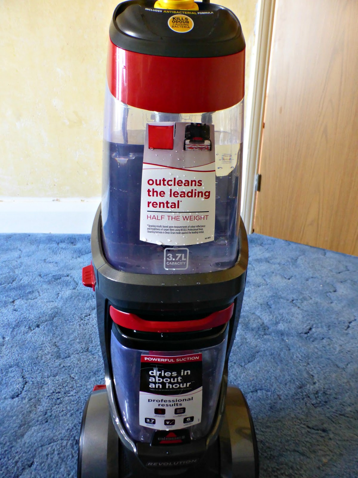 Bissell Revolution carpet cleaner Review Steph's Two Girls