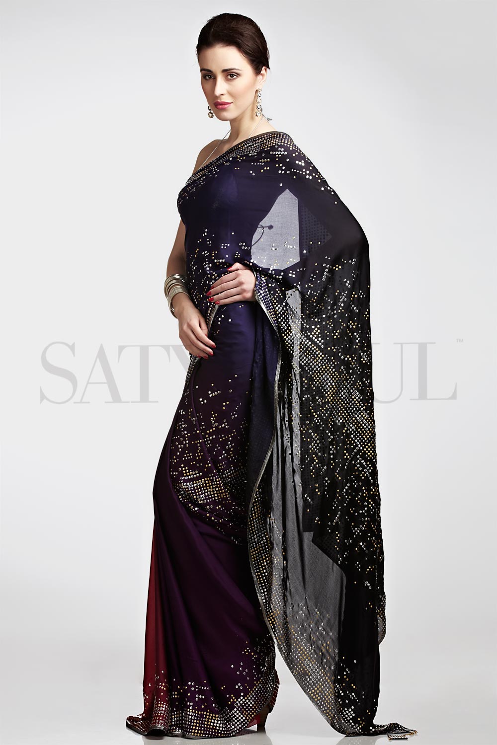 Satya Paul Embroidered Saree 2013 | Indian Bridal Sarees - New Fresh ...