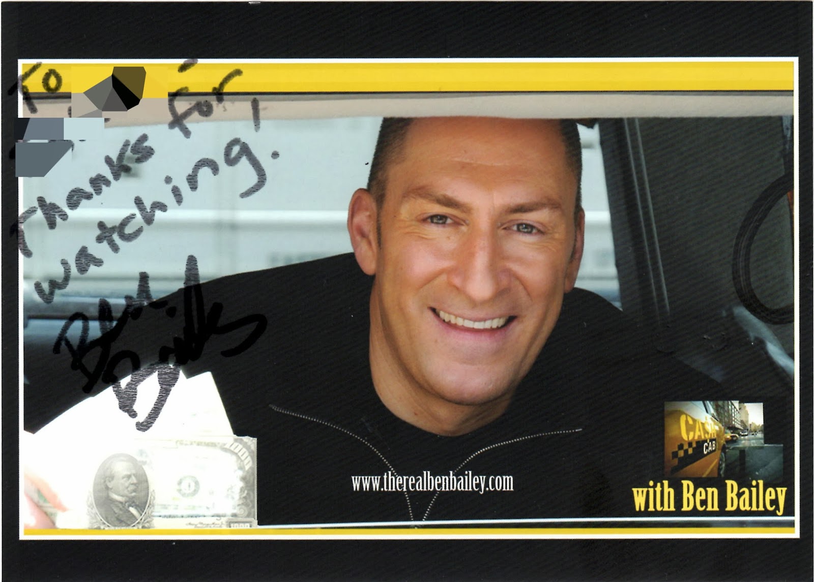 The Autograph Spot: Ben Bailey
