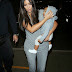 Kim K &  North West rock matching outfits - Daughter photos