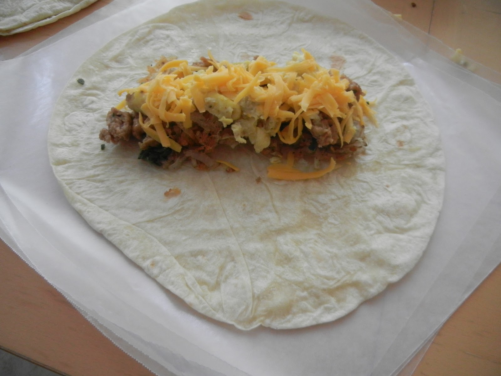 Coconut Love Homemade Frozen Breakfast Burritos