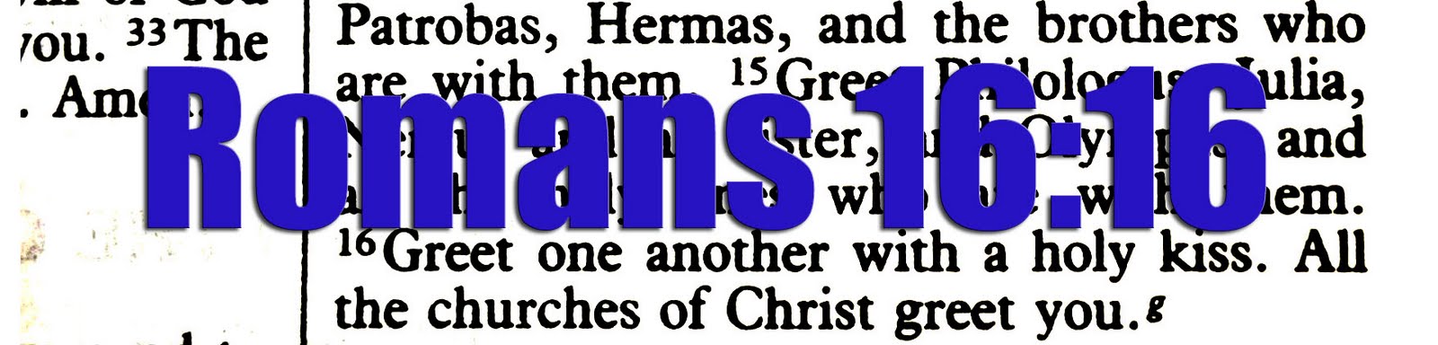The Iglesia Ni Cristo Romans 16 16 Church Of Christ Or Catholic Church 