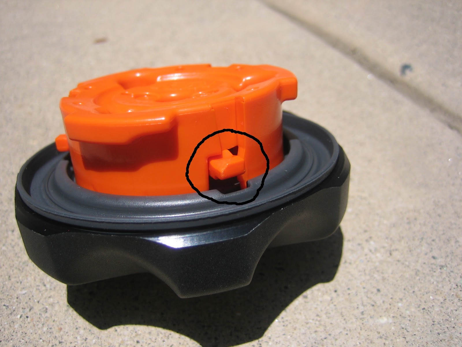 Pipe And Tank KTM Gas Cap Fix