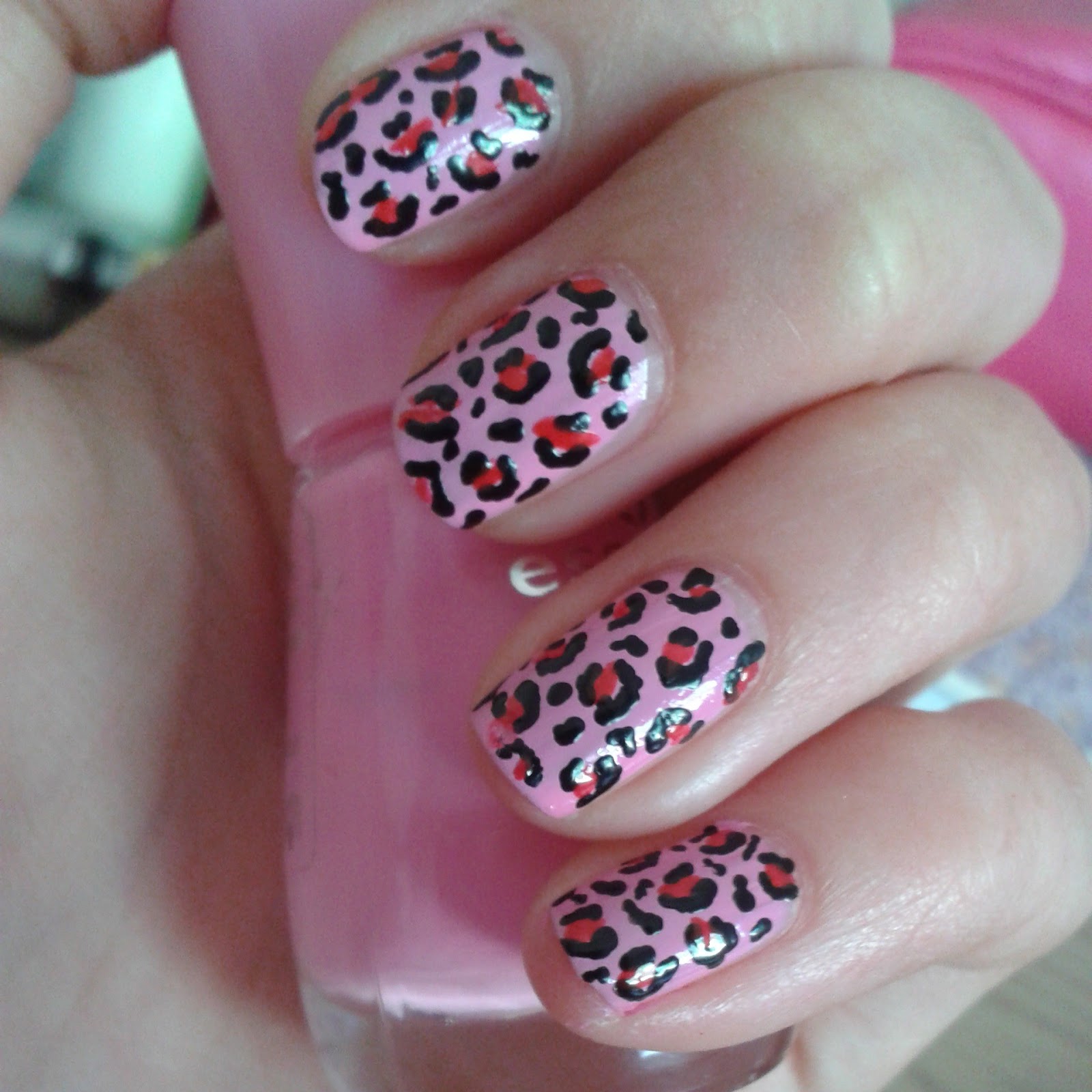 nail decorations Panterprint nailart