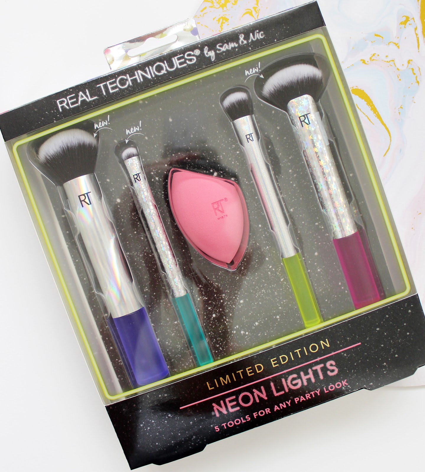 REAL TECHNIQUES | Neon Lights Full Face Complexion Set - Limited Edition - CassandraMyee