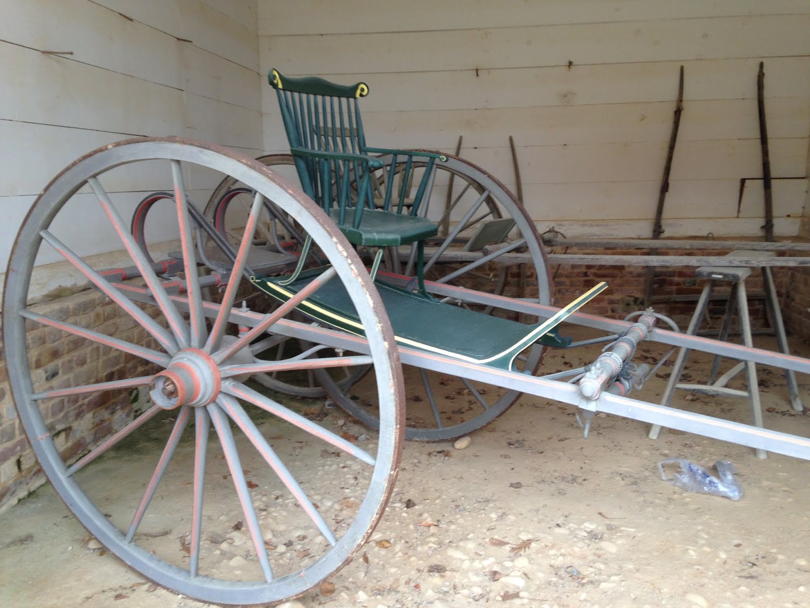 The Great American History Blog Washington’s “Riding Chair”