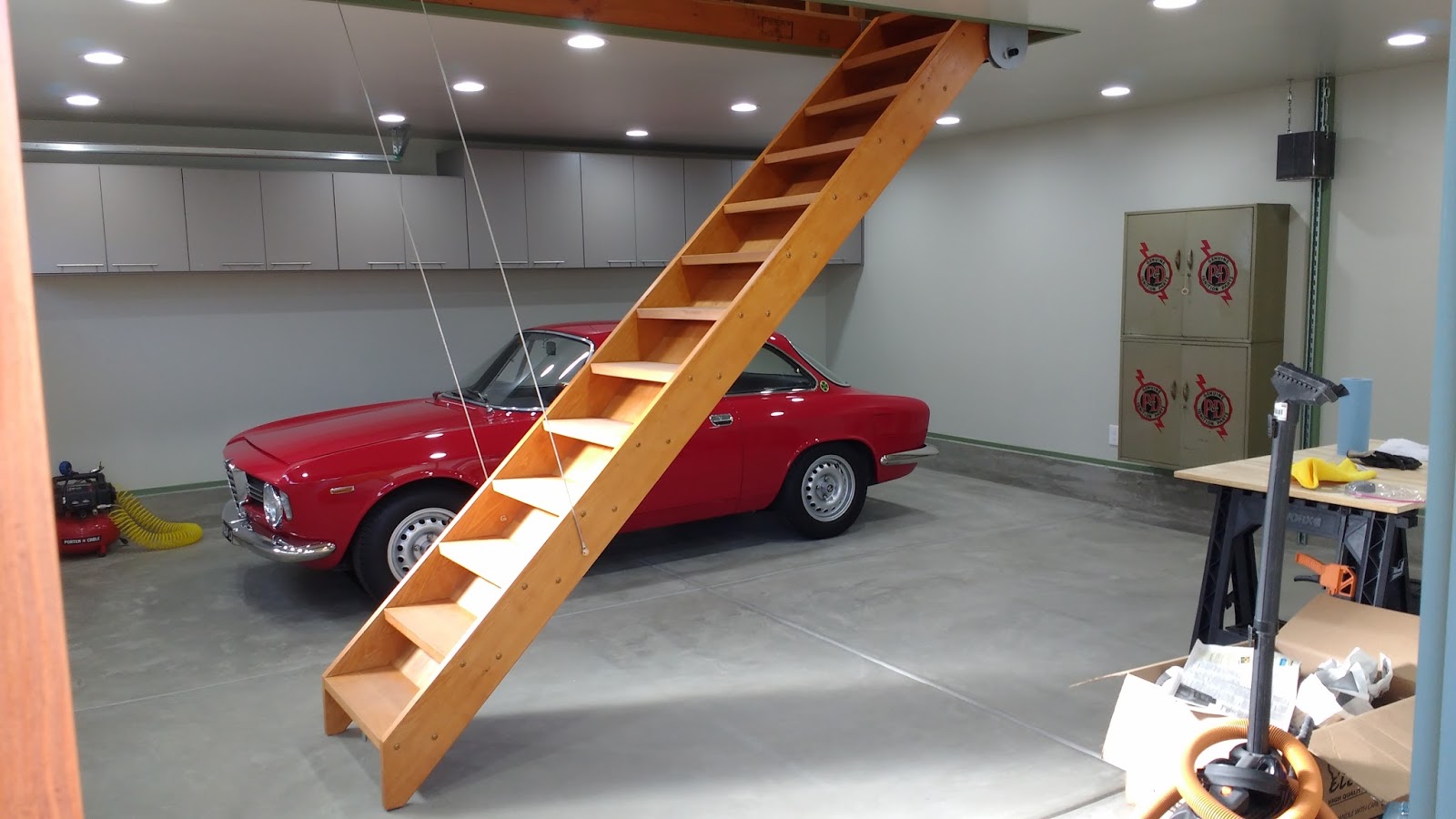 Garage Stairs To Attic / Garage Attic Ladders | Newsonair.org