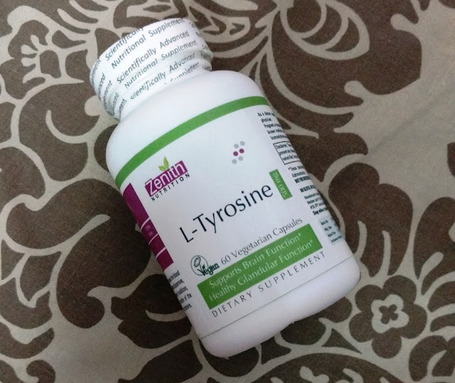Zenith Nutrition L-Tyrosine 500mg - 60 Veg Capsules Review