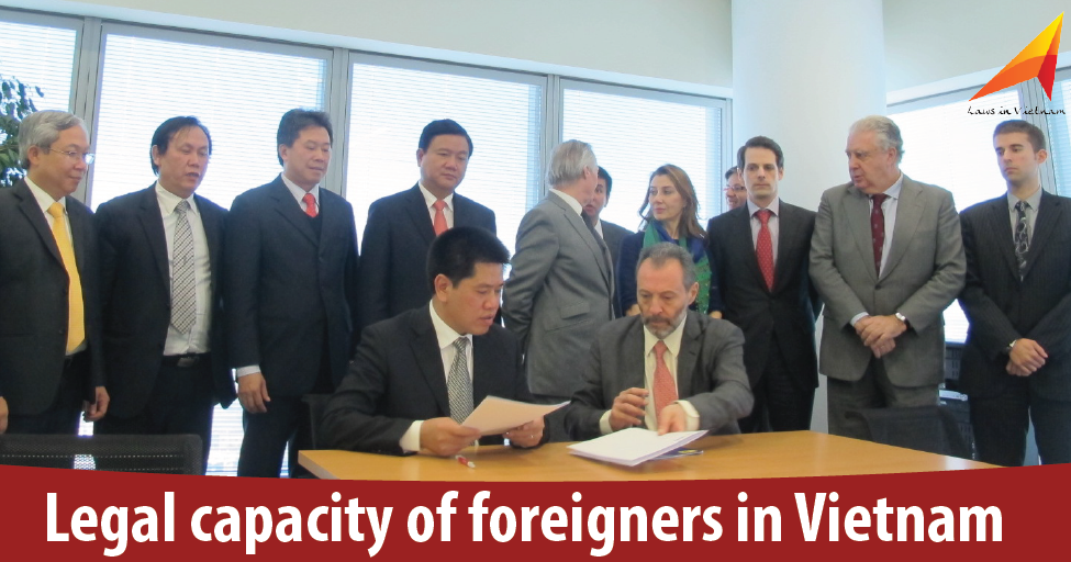 Legal capacity of foreigners in Vietnam