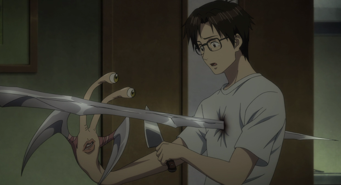 Kazaki's Episode Reviews: Parasyte -the maxim-: Episode 5 Review