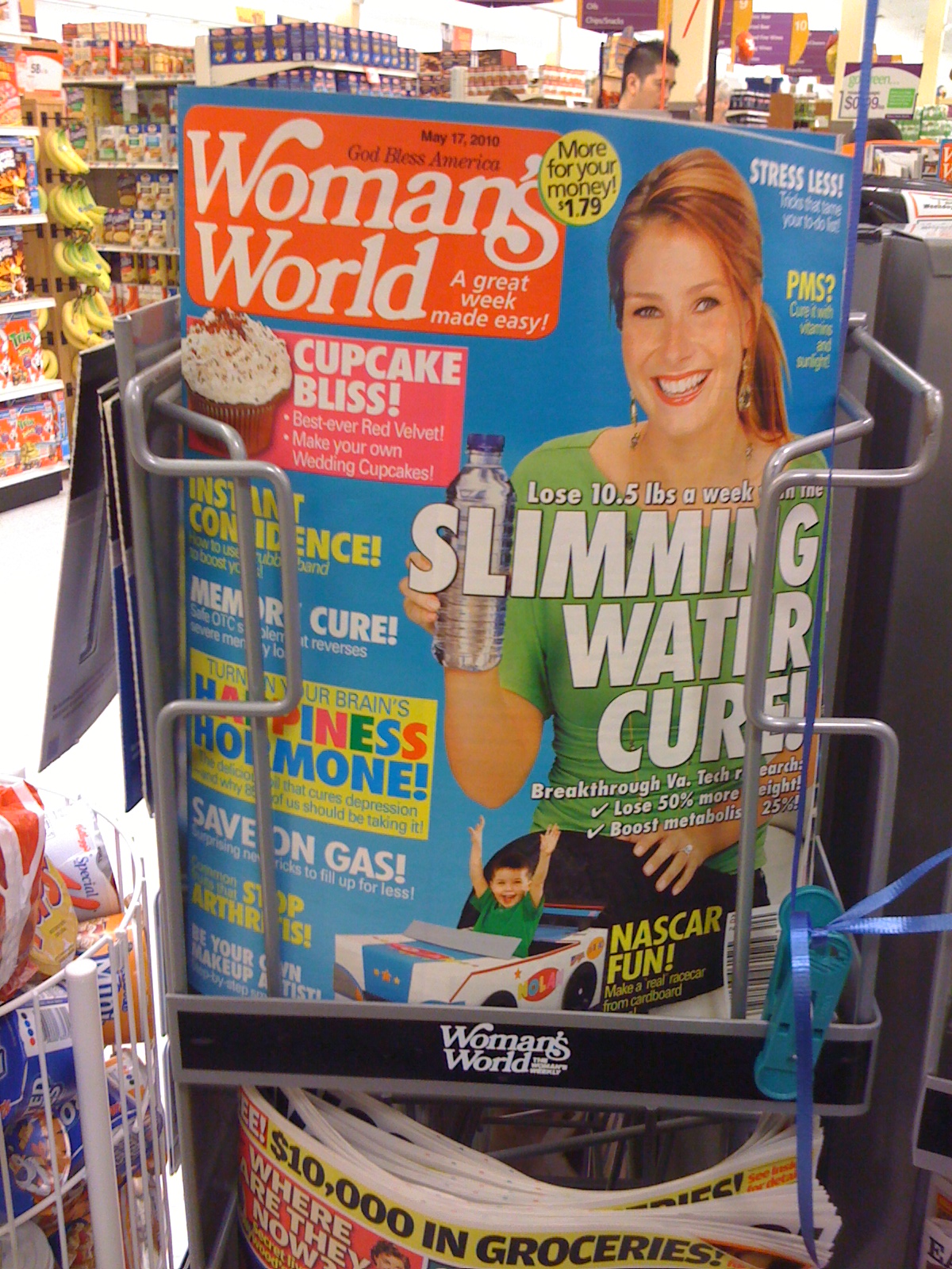 These are a few of my favorite things... Grocery store checkout line