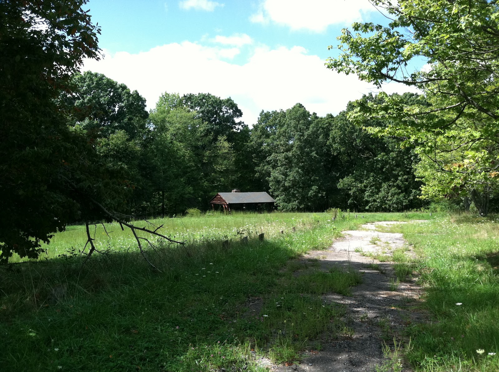 Snow and Jaggers The "Main Picnic Area," Raccoon Creek