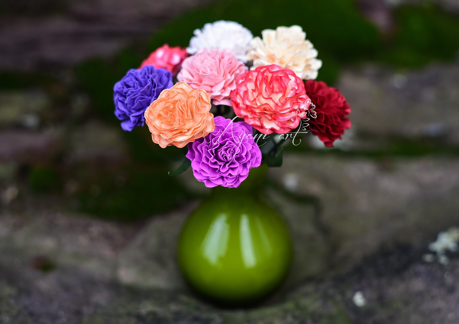 Ayani art: Paper Quilling Carnation Tutorial