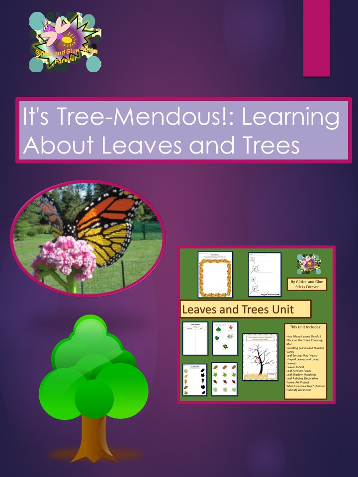 Glitter and Gluesticks Forever: It's Tree-Mendous!: Learning About ...