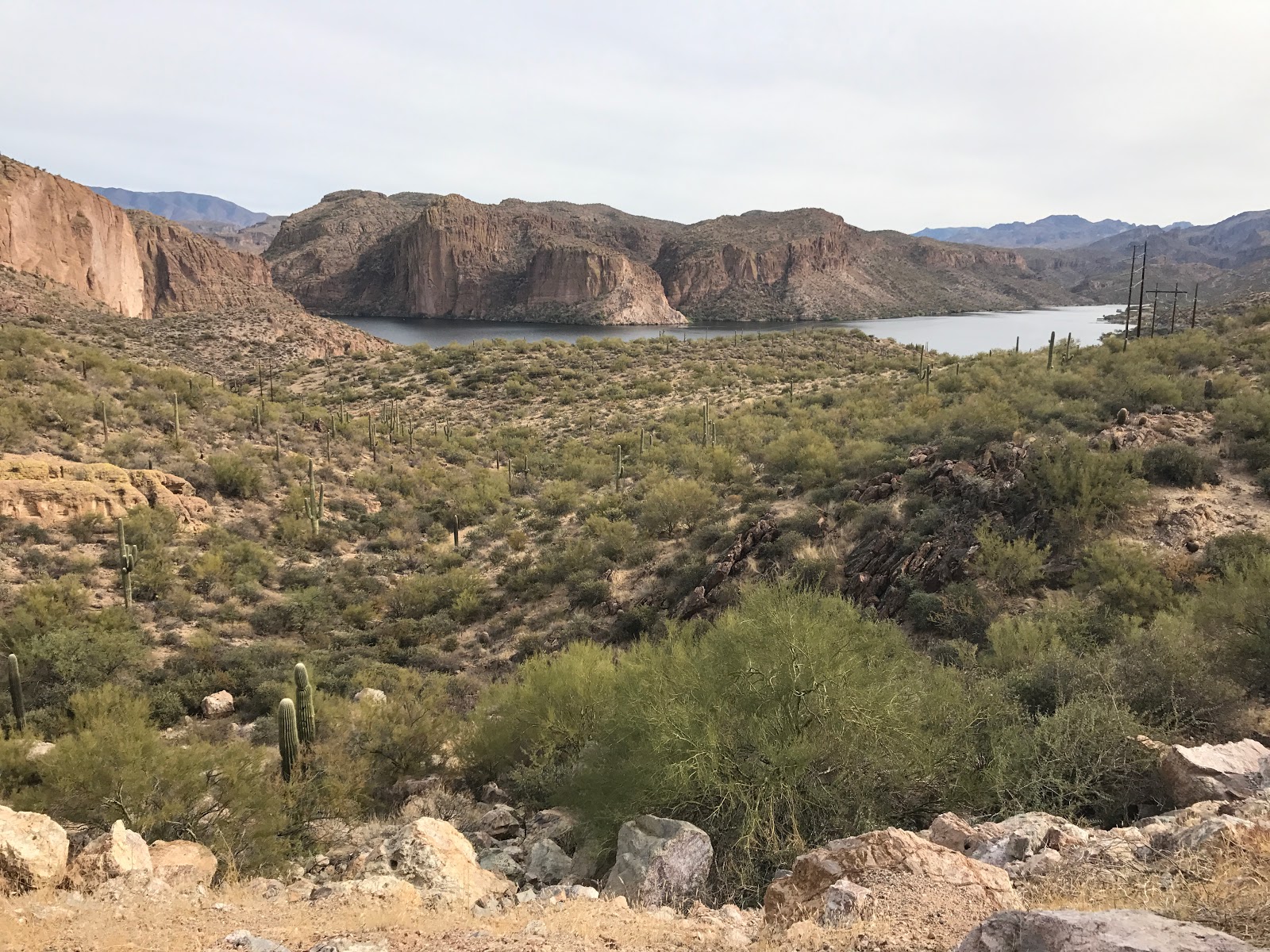 Where are Cheryl and Dennis? Tortilla Flat and Hiking