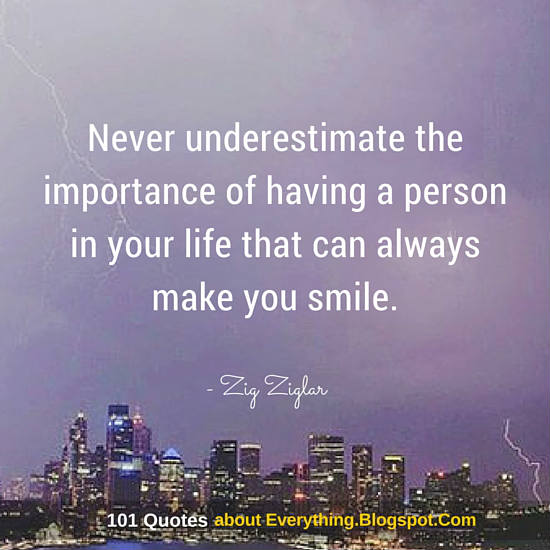 Never underestimate the importance of having a person in your life that ...