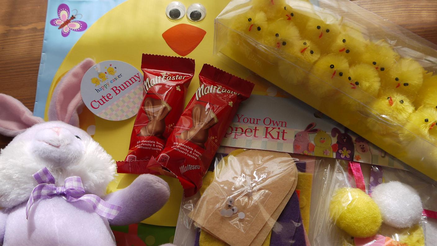 Inside the Wendy House Poundland for Easter