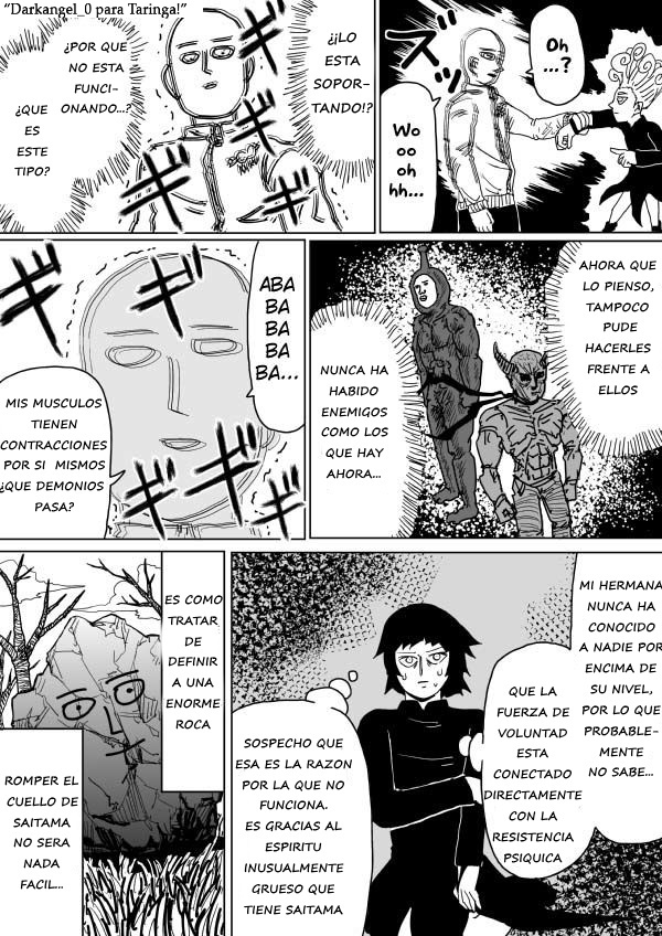 One Punch Man WebComic Traducido al español: Capitulo 102