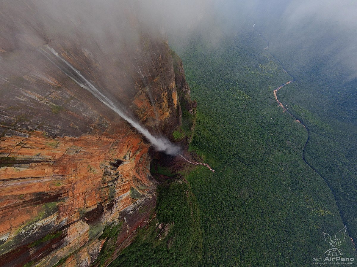 Angel Waterfall of Venezuela The World's Highest Waterfall • 360