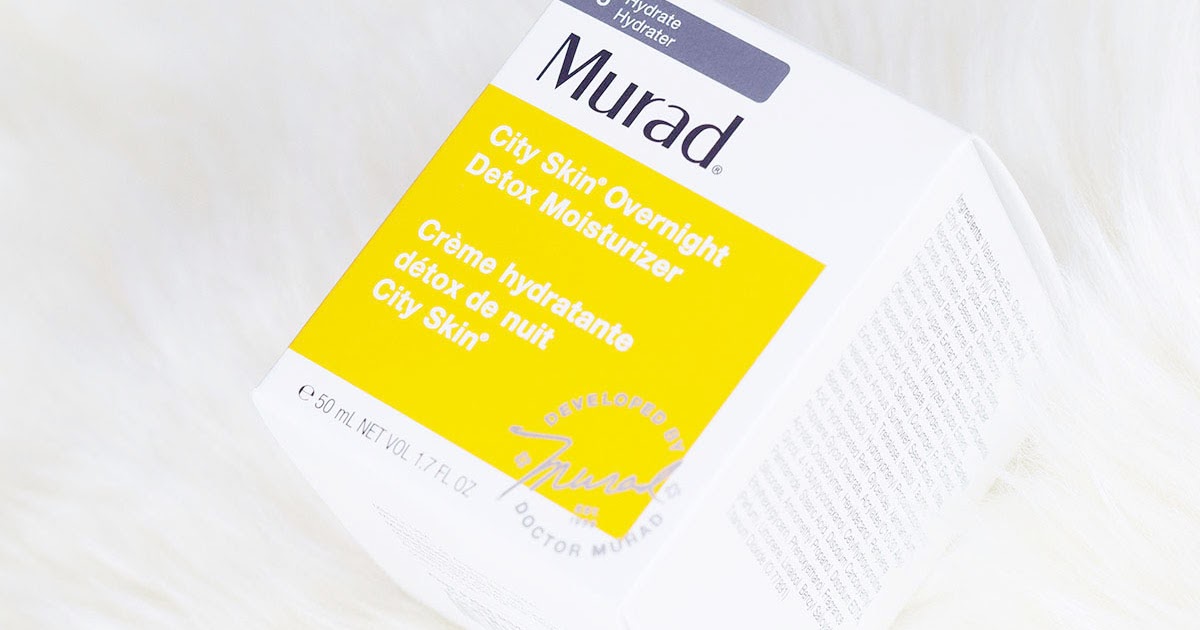 murad detox night cream