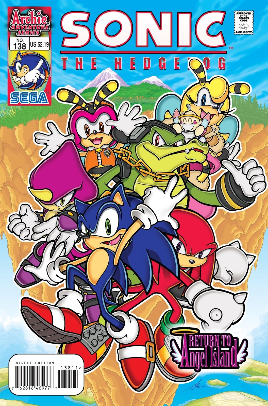 Hedgehogs Can't Swim: Sonic the Hedgehog: Issue 181