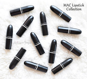 MAC Lipstick Collection Haul Swatch Matte Satin Cremesheen