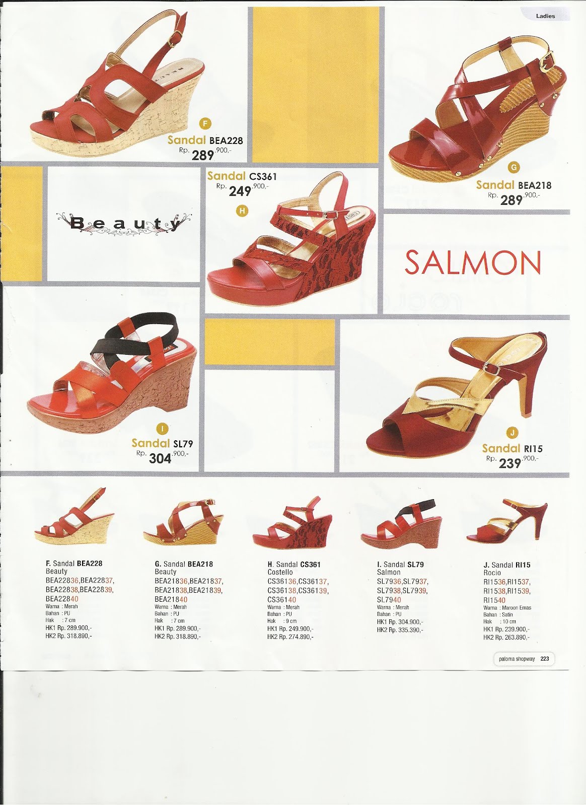 Katalog Sepatu Sandal Wanita Trend 2012 CUTIE SHOP