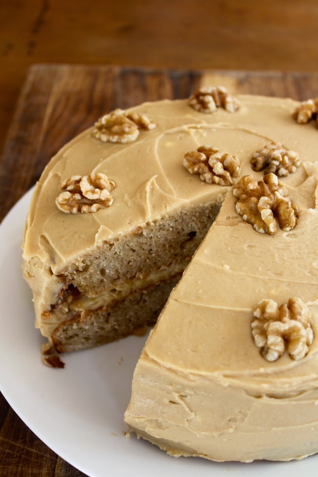 Banana Maple And Pecan Cake Banana Maple And Pecan Cake