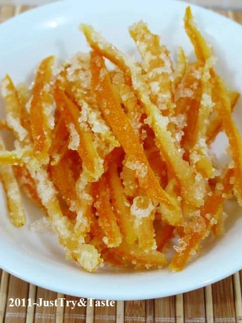 Resep Manisan Kulit Jeruk  - Candied Orange Peel