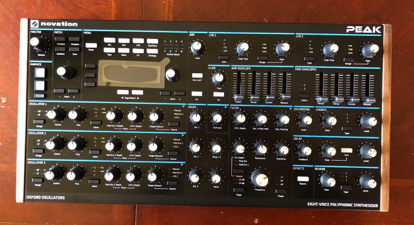 MATRIXSYNTH Novation Peak 8 Voice Polyphonic Analog Digital Synth