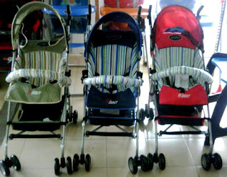 Kereta Dorong Bayi Stroller Pliko Winner