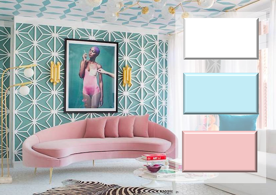 La regla 60/30/10 para combinar colores en decoración