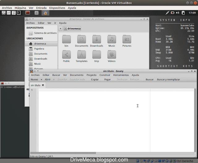 BunsenLabs cuenta con software liviano BunsenLabs cuenta con software liviano