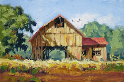 barn scene tom brown fine september