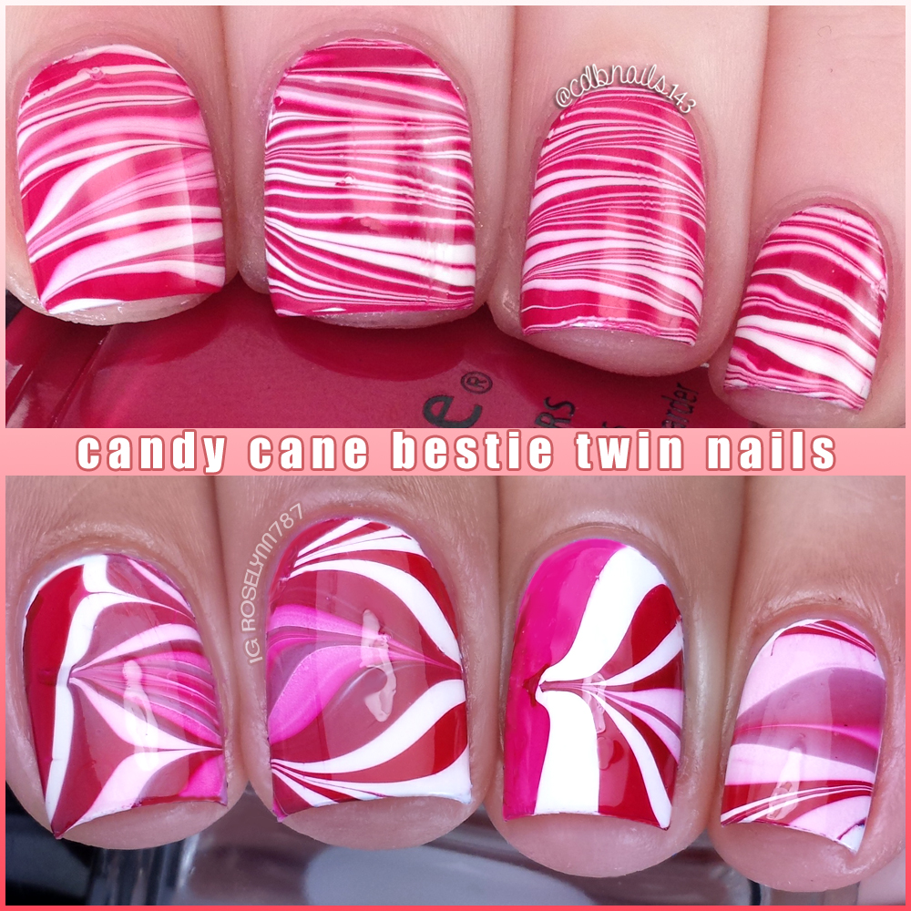 12 Days of Christmas Nail Art | Candy Cane - cdbnails