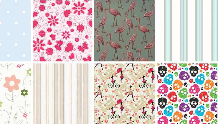 Papel de parede pode e deve ser utilizado na decoração de ambientes, o único cuidado é não utilizar sem critério para que não pareça uma caixa de bombom. decoração de quarto de adolescente de 13 anos