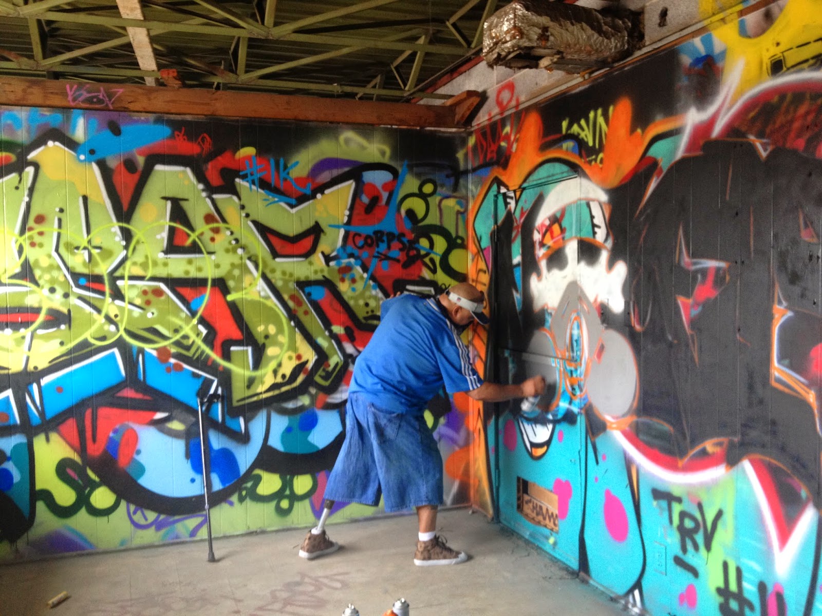 Dallas Graffiti Dallas’ first ‘free wall,’ in West Dallas, gives