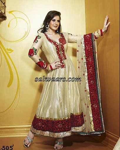 Zarine Khan in Party Wear Salwar Kameez - Indian Dresses