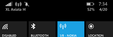 Nokia Lumia 520 di update ke Windows phone 8.1caranya sangat mudah