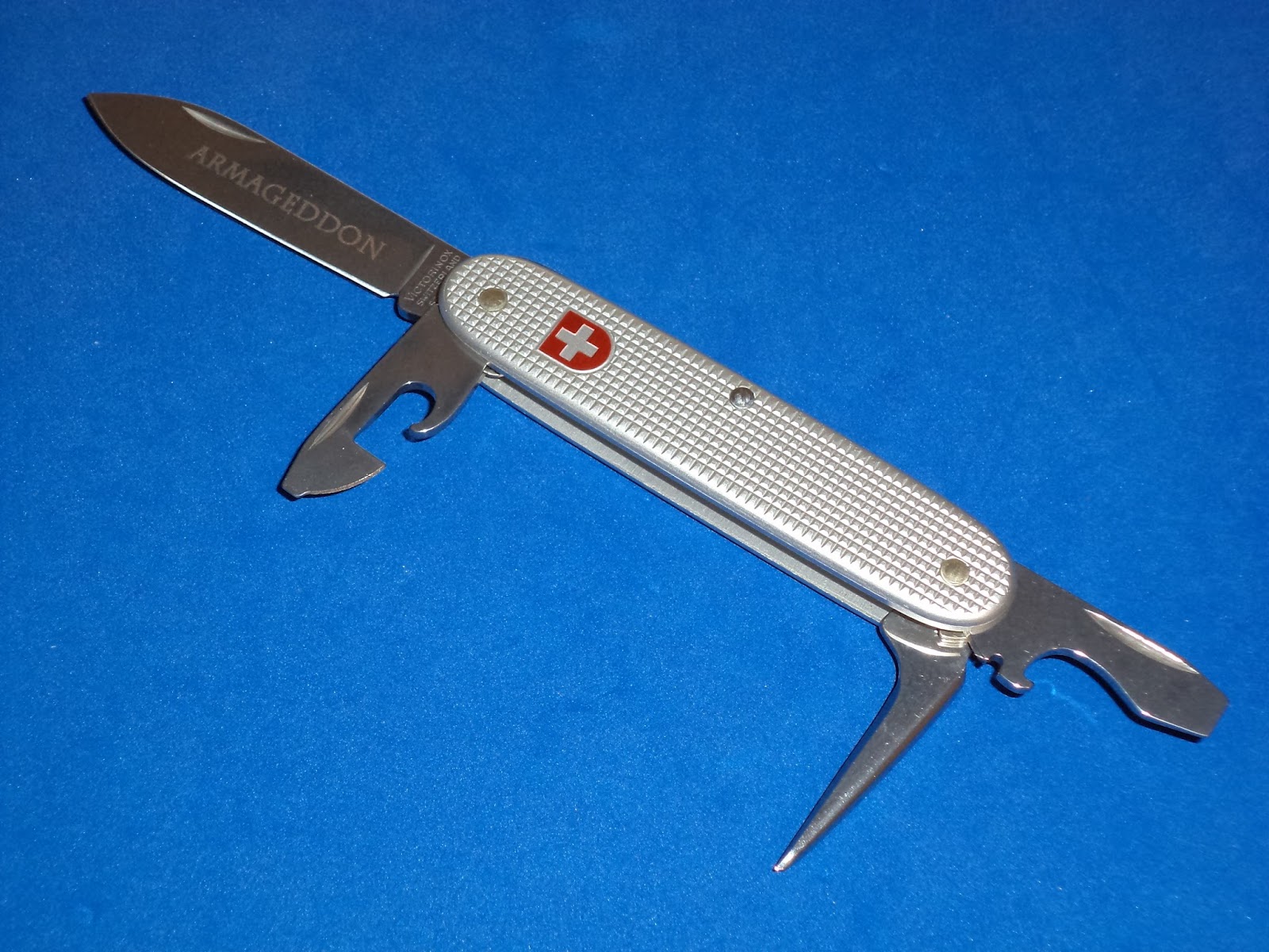 I Love SAK's Victorinox Soldier 1997 Armageddon movie souvenir(For Sale)