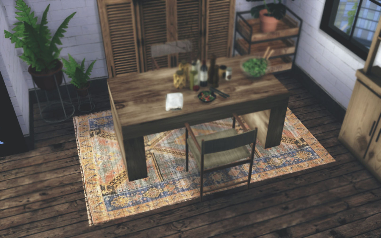 Sims 4 CC's The Best URBAN OUTFITTERS RUG by novvvas