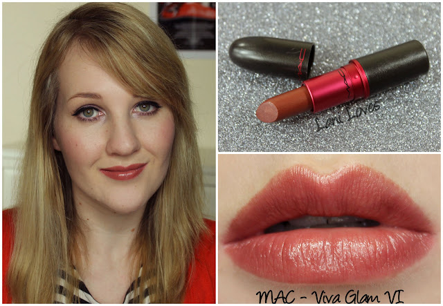 MAC Viva Glam VI lipstick swatch