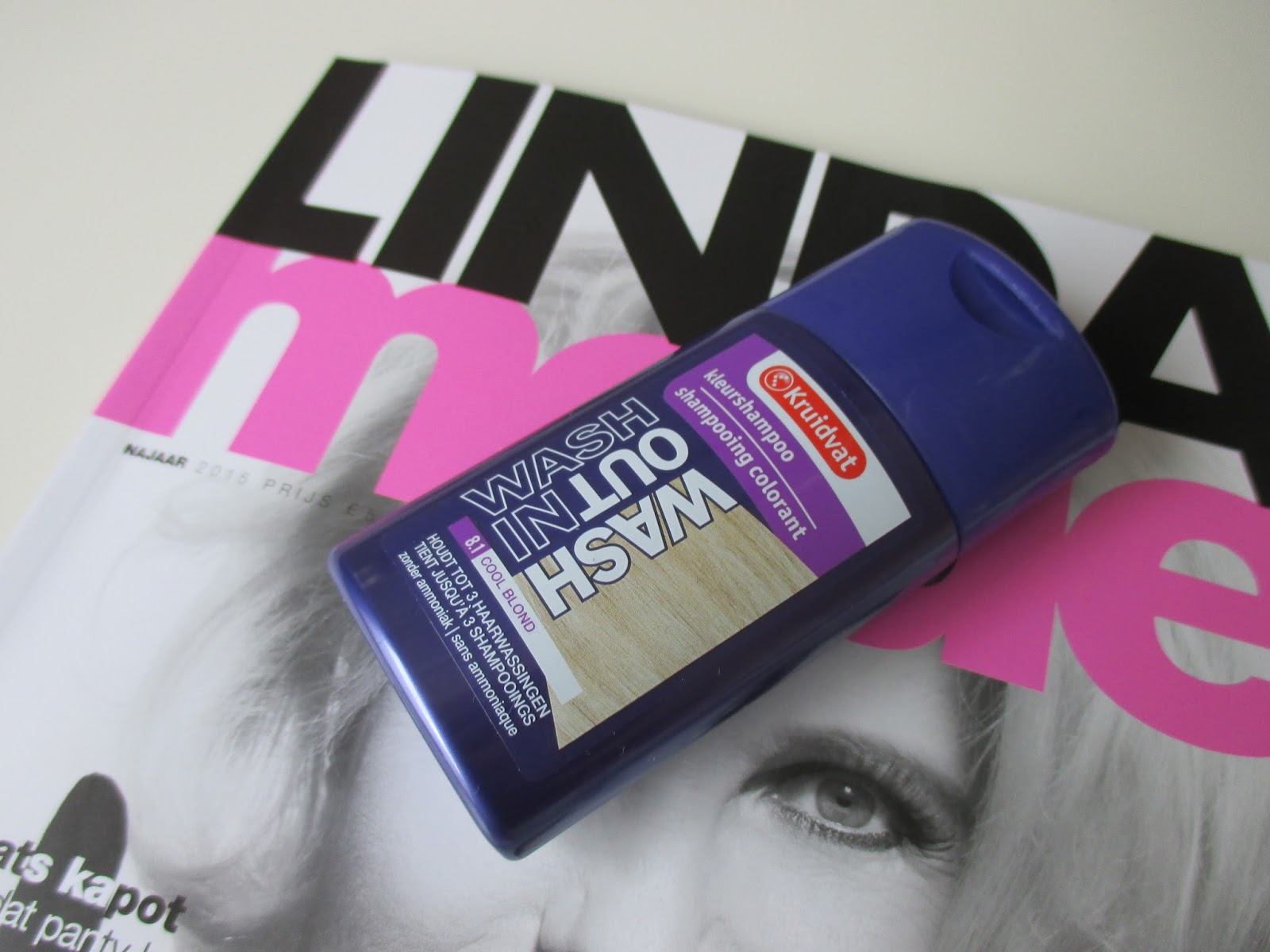 inkt Bijdrage Verblinding Review: Kruidvat Wash Out kleurshampoo Cool Blond - Irispraat.nl