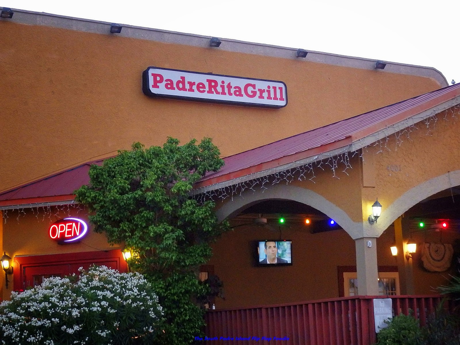 The South Padre Island Flip Flop Foodie World Famous PadreRitaGrill