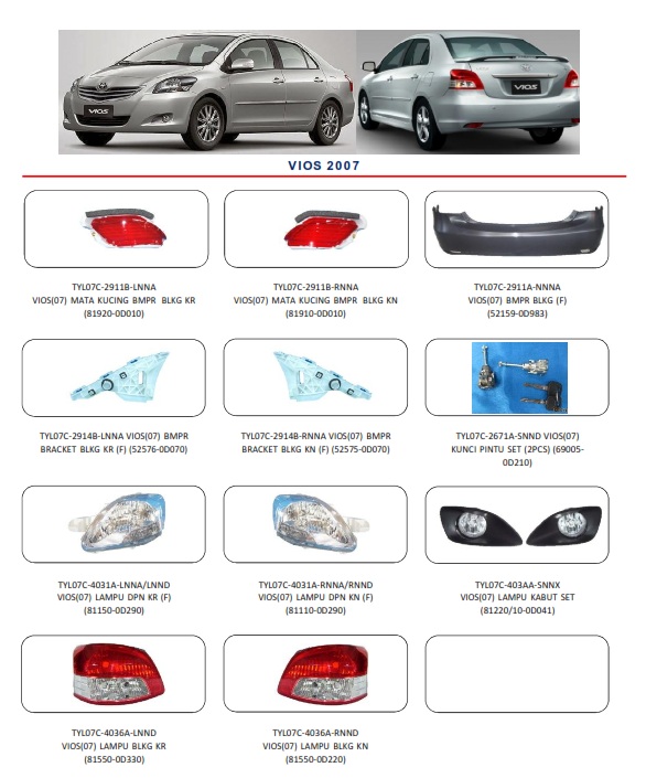 Menggali Potensi: Aksesoris Toyota Vios 2008 untuk Performa dan Gaya